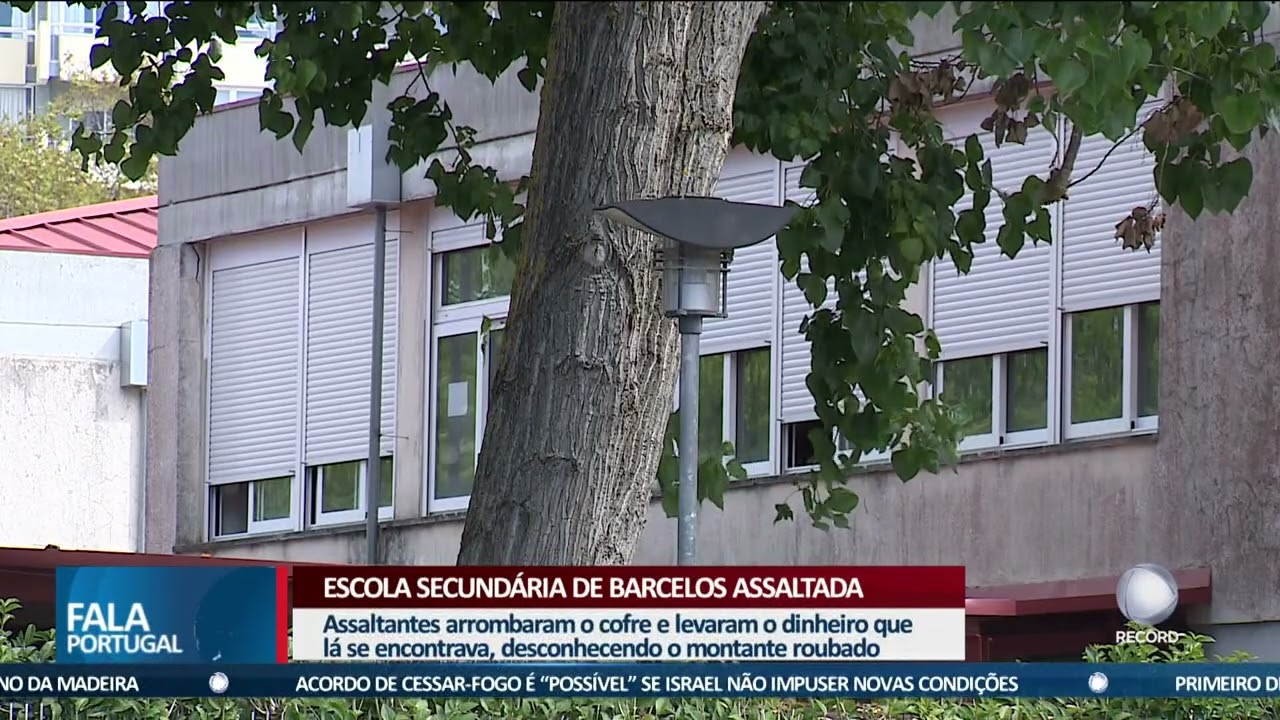Escola Secundária de Barcelos assaltada