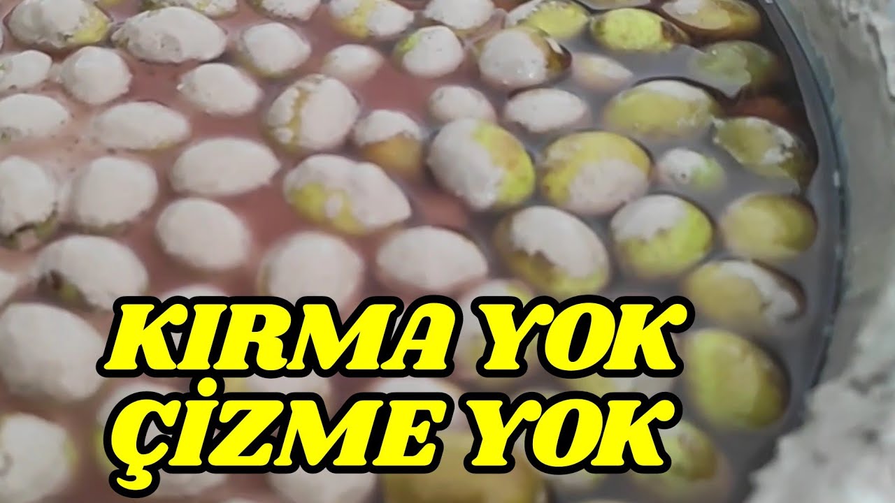 Külde Yeşil Zeytin Kurma Tarifi