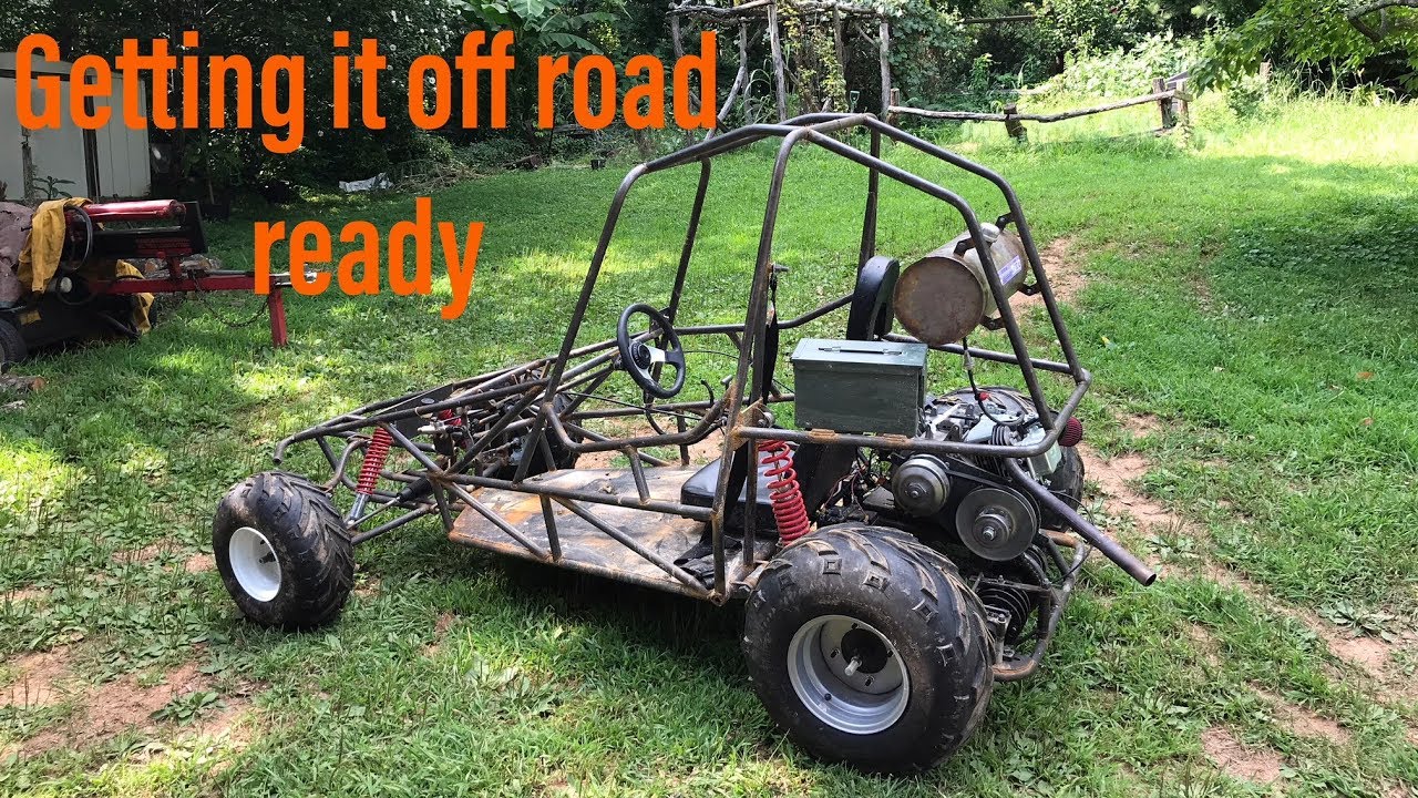 the two speed off road go kart part 6