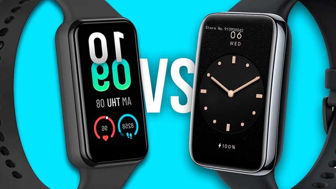 Comparativo: AMAZFIT BAND 7 vs MI BAND 7 PRO - Quais as diferenças? Qual vale mais a pena?