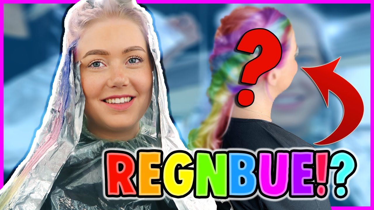 Farger Håret i REGNBUE!!