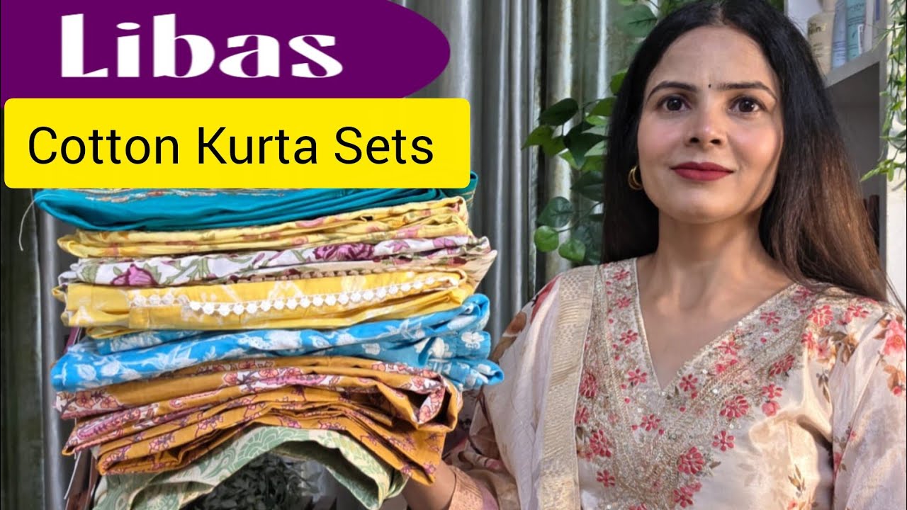 Libas Pure Cotton Kurta Set With Dupatta Haul !! Summer Perfect Kurta Set Haul !!
