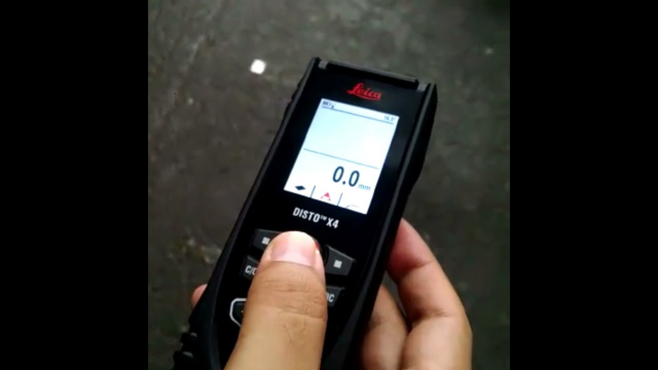 Leica Disto X4 Demo