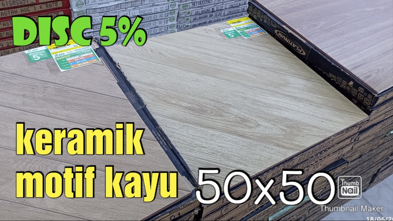 Kumpulan keramik motif Kayu ukuran 50x50 motif Natural ‼️store BIG Malang