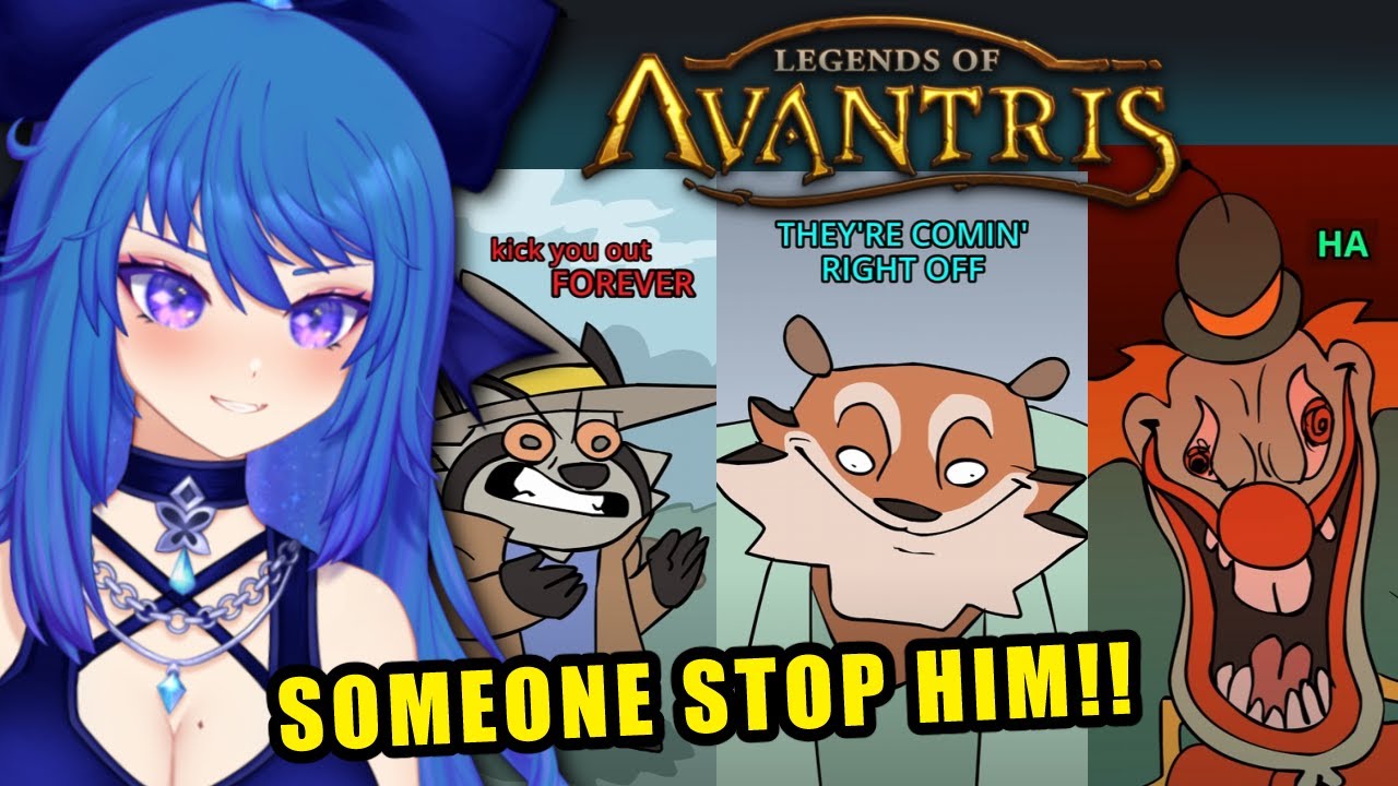 These DND Shorts are TOO CHAOTIC!! - VTUBER REACTS TO LEGENDS OF AVANTRIS