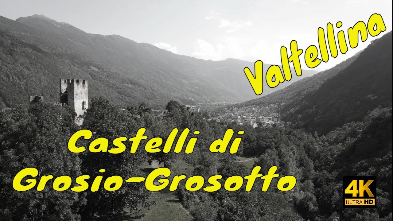 Castelli Grosio-Grosotto - Dji Mini 3 Pro Cinematic 4K Video