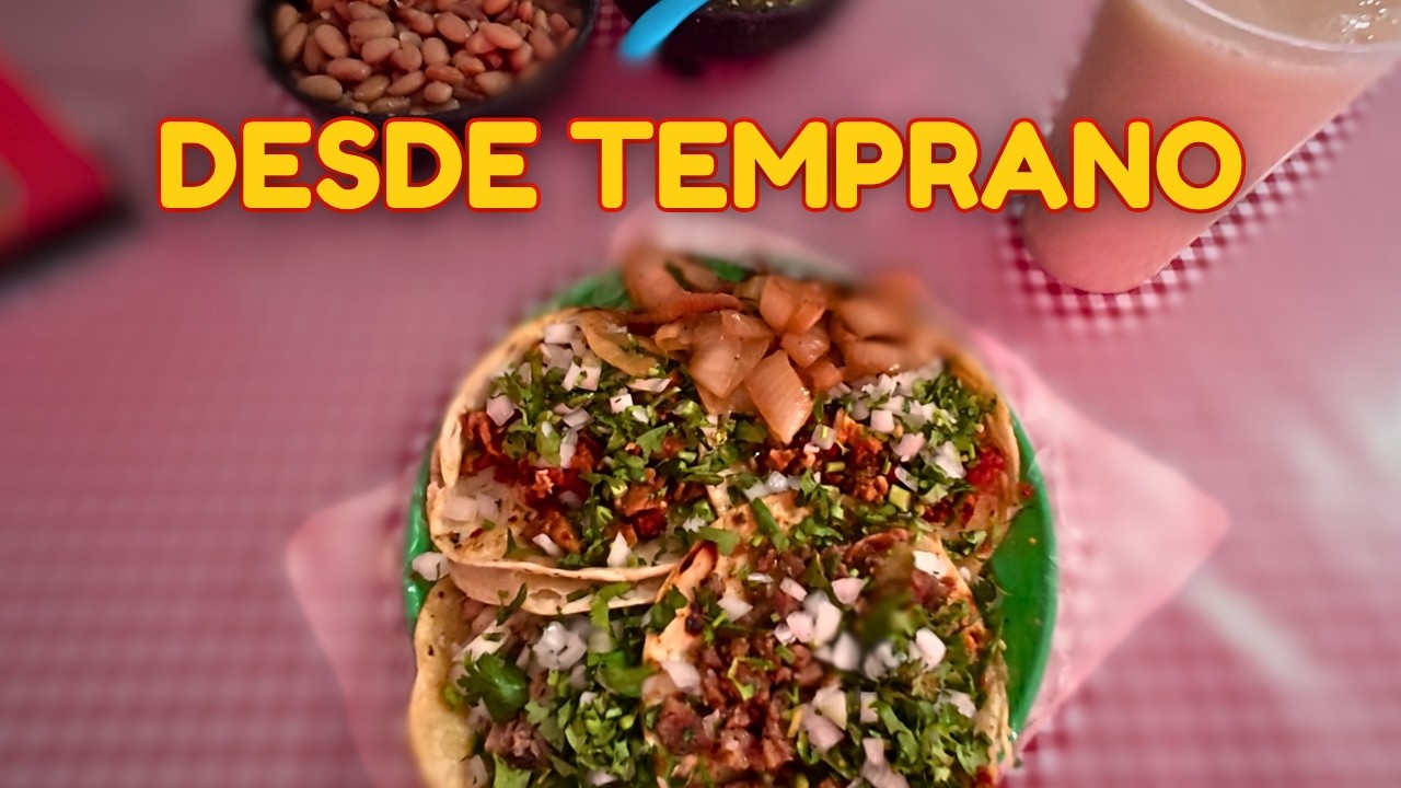 Tacos… ¿Por la mañana? 😳🌮
