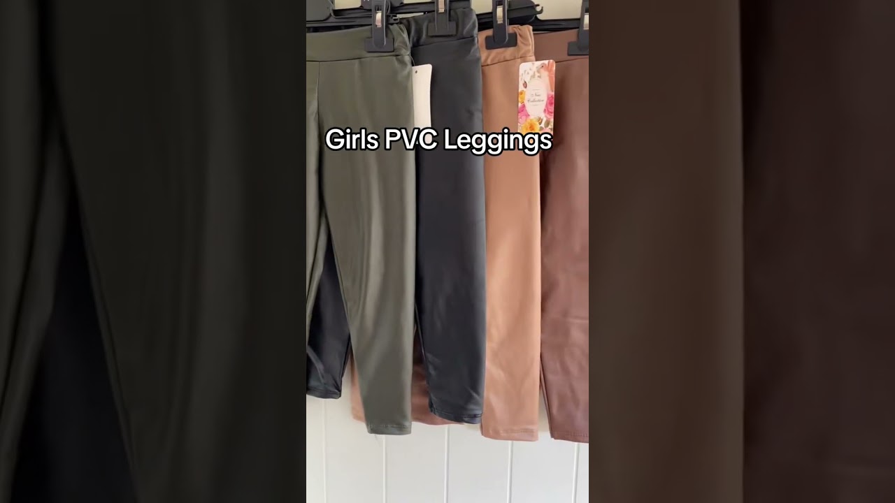 Chic Girls PVC Leggings #fok #uk