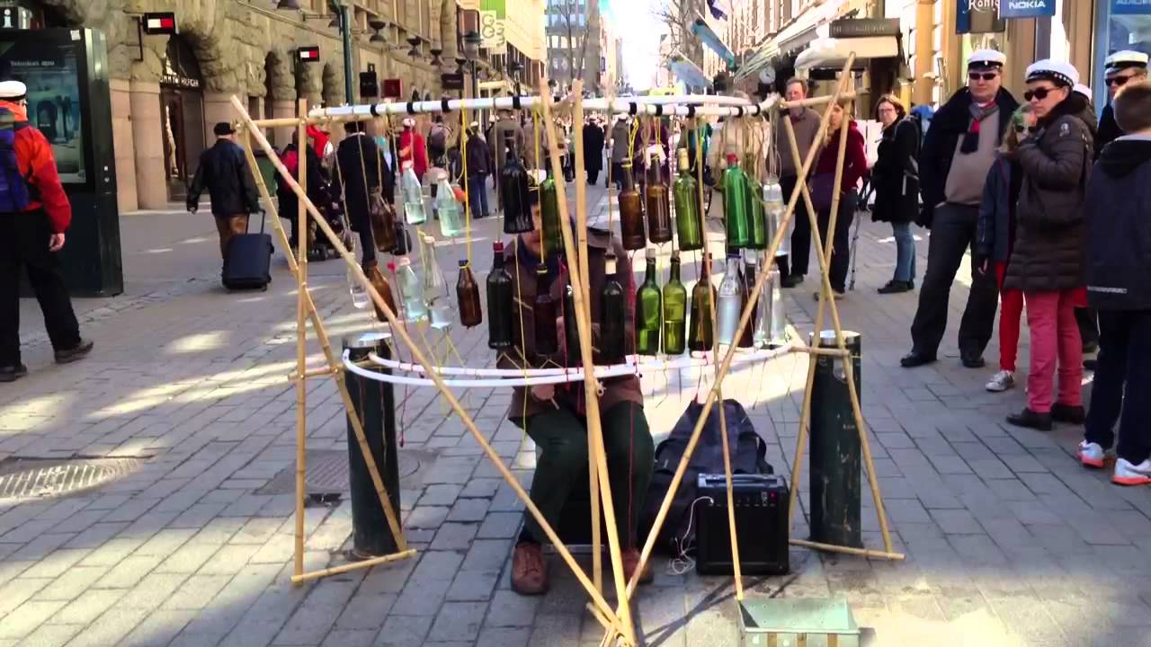 Musiikkia lasipulloilla