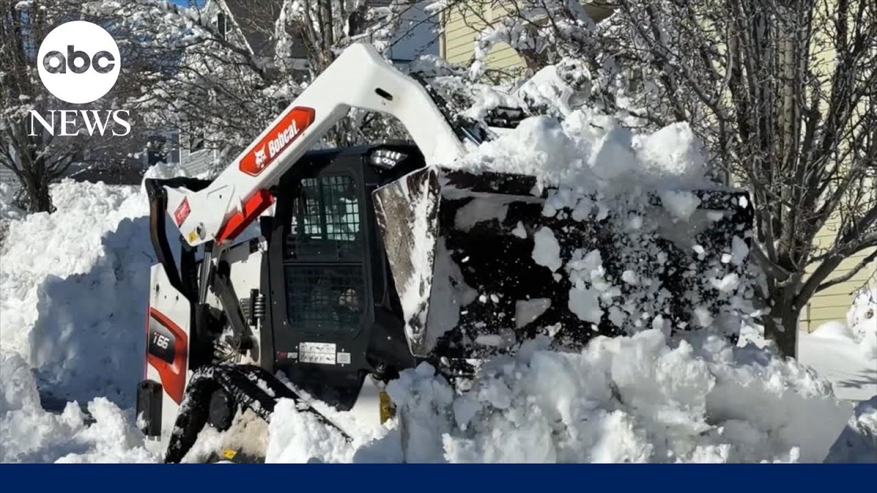 Millions dig out from blizzard that brought 3+ feet of snow to parts of Northeast