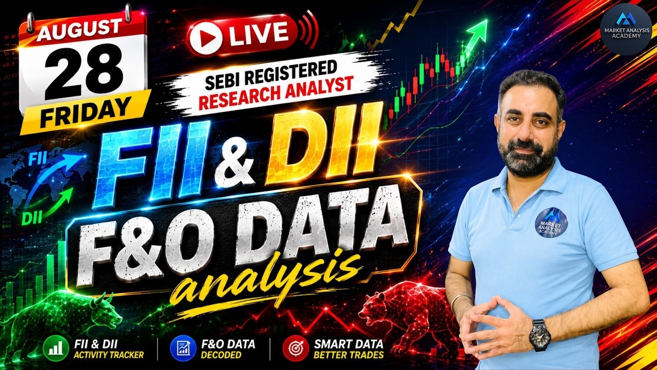 Nifty Setup Alert! Big Warning for Nifty Traders | FII DII Data Reveals Something Big