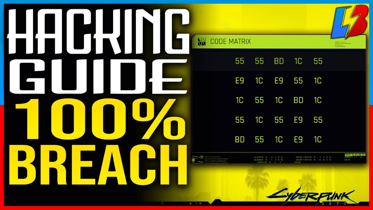 Cyberpunk 2077 HOW TO HACK - How to Breach Protocols Access Points (Max Loot) Guide