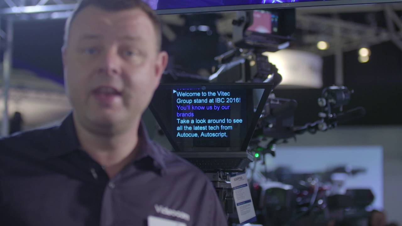 Autocue QStart and NDI system