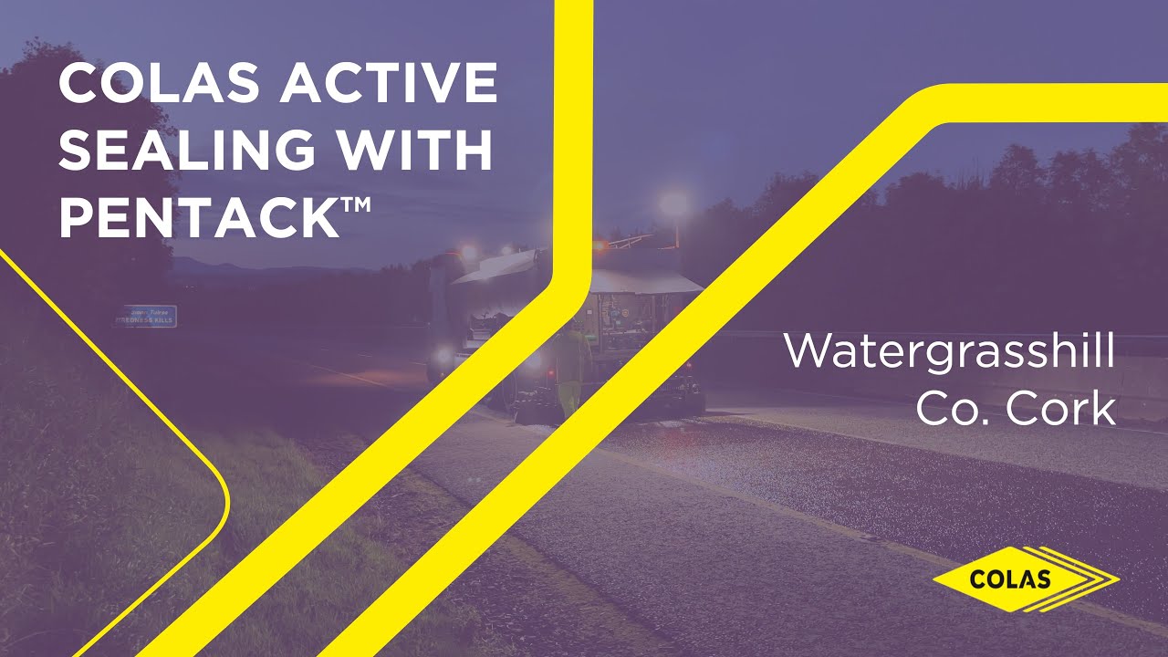 Extend Asphalt Lifespan: Colas Active Sealing with PenTack