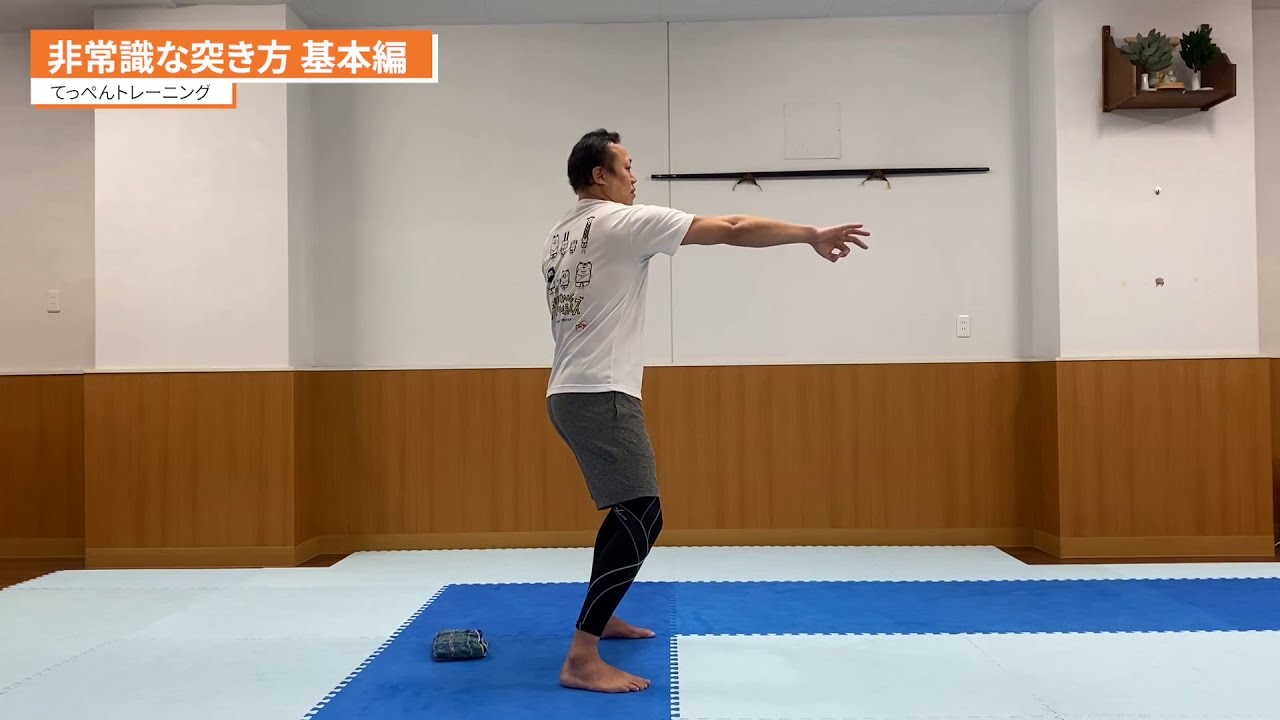 【てっぺんトレーニング】非常識な突き方 基本編