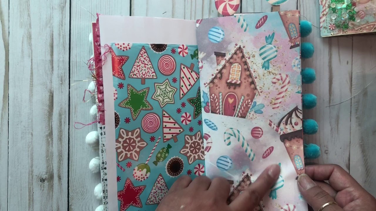 Gingerbread junk journals