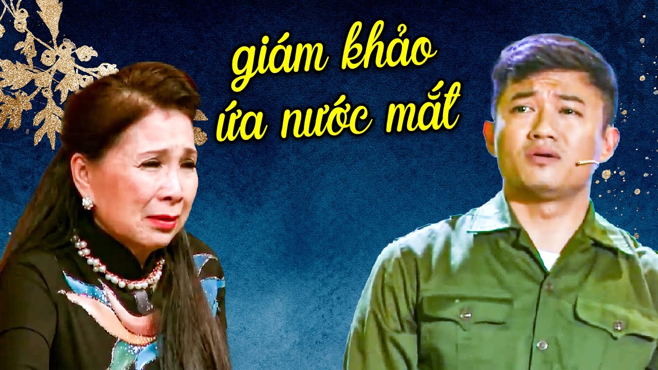Giám khảo KHÔNG CẦM NỔI NƯỚC MẮT trước màn trình diễn QUÁ XÓT XA của CỐ NSƯT QUÝ BÌNH | THVL