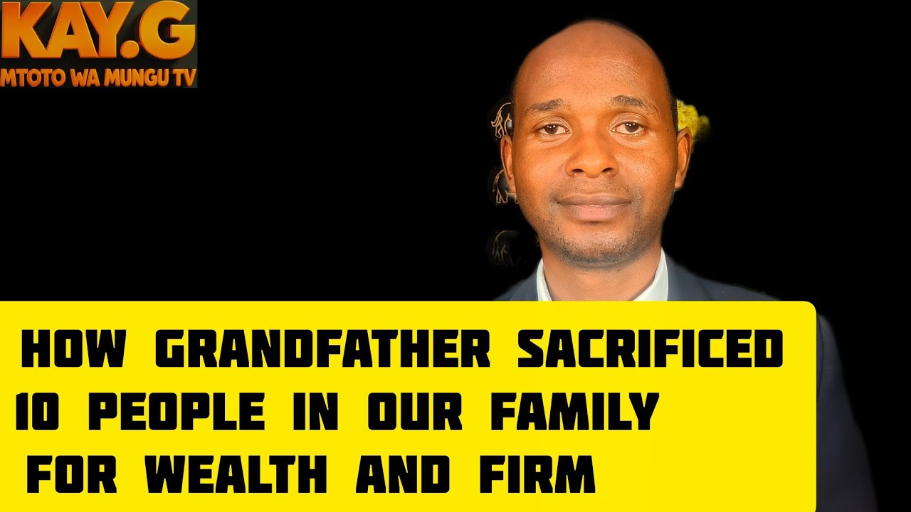 I saw my Grandpa who was a sorcerer drinking my mother's blood after sacrificing her