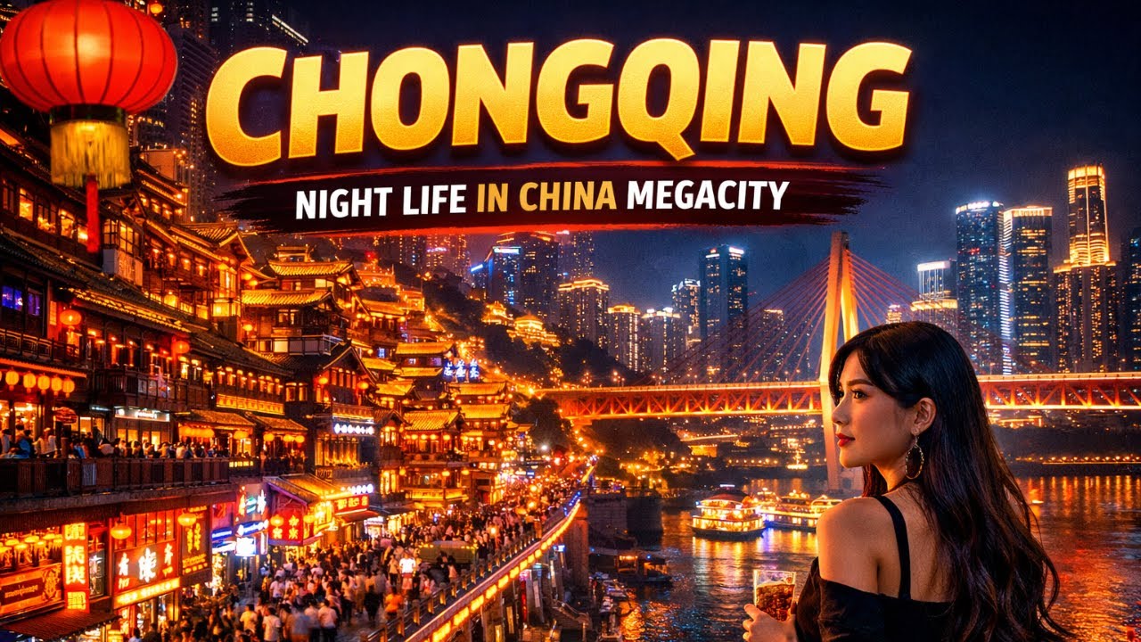 Welcome to Chongqing 🇨🇳 | China’s Most Futuristic Night City