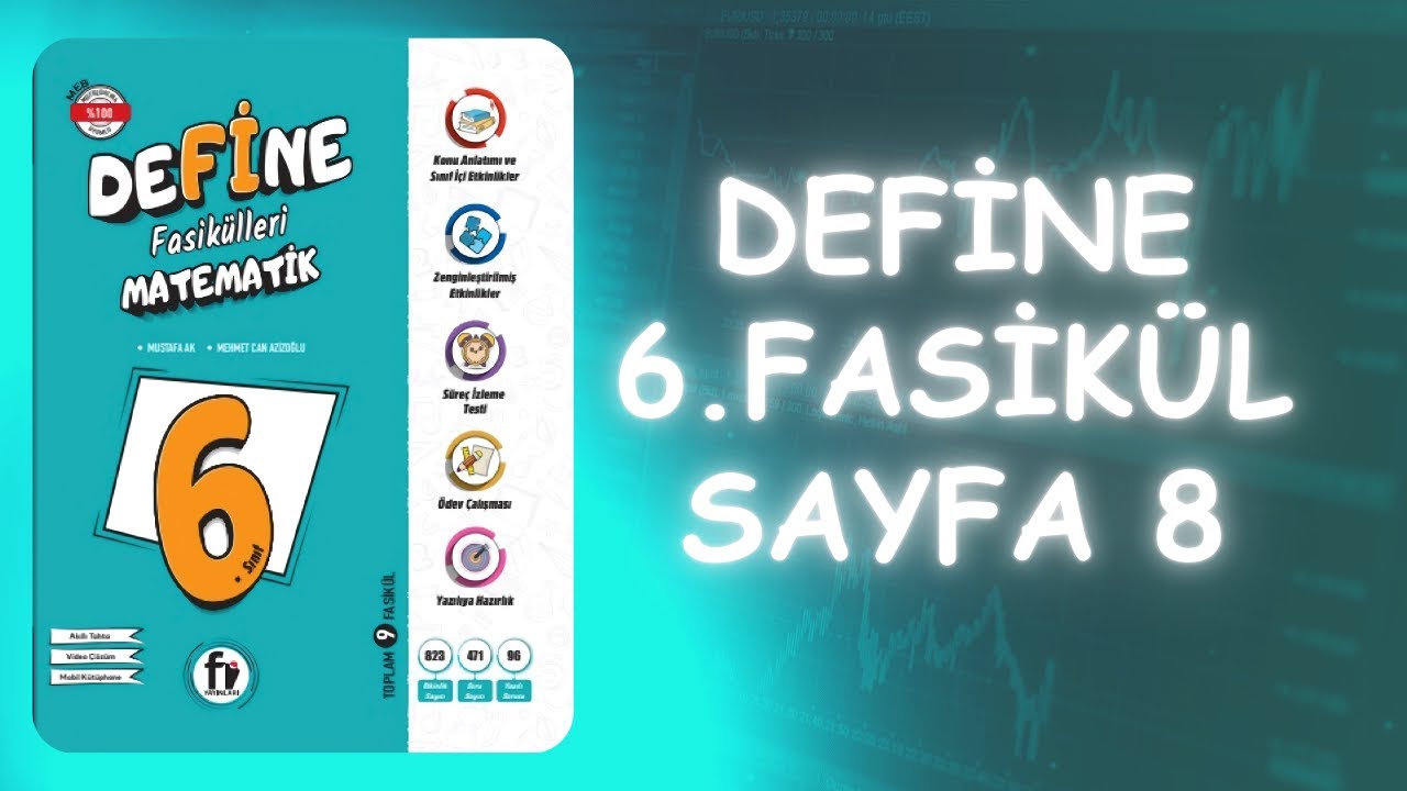 Fİ Yayınları 6.Sınıf DEFİNE 6. Fasikül |  Sayfa 8 Çözümleri