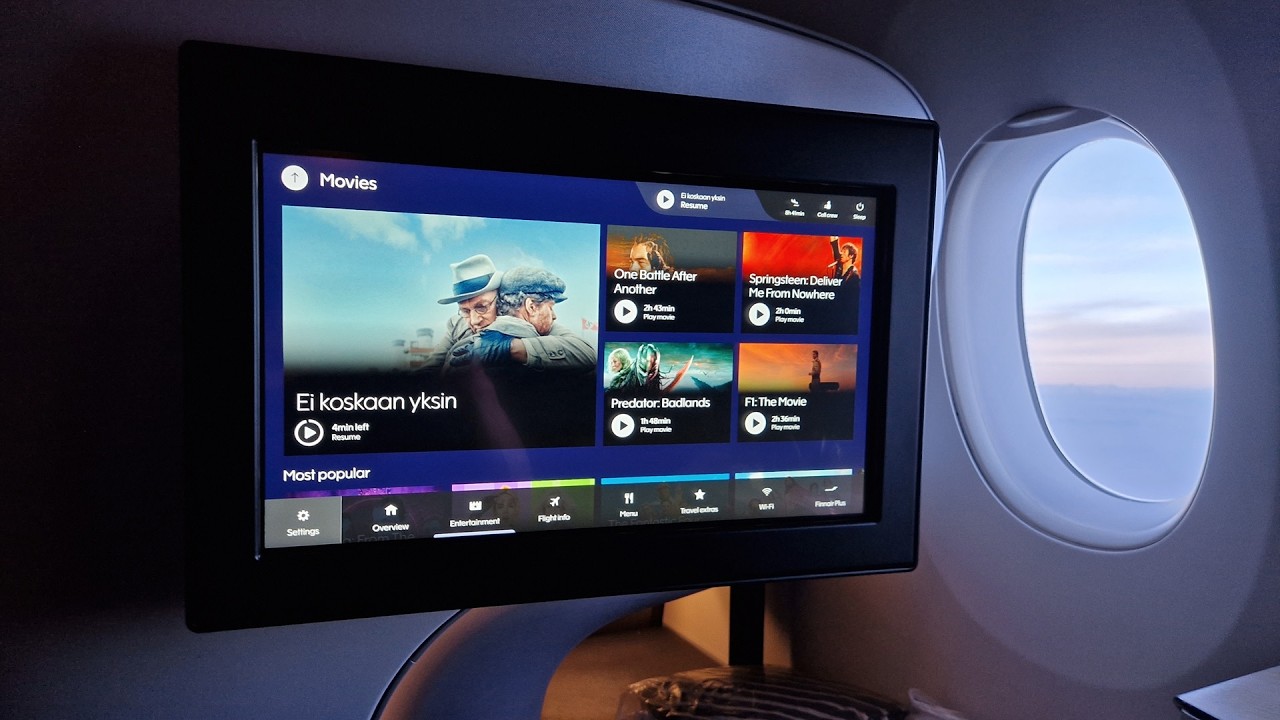 Finnair A350 Business Class Bangkok-Helsinki