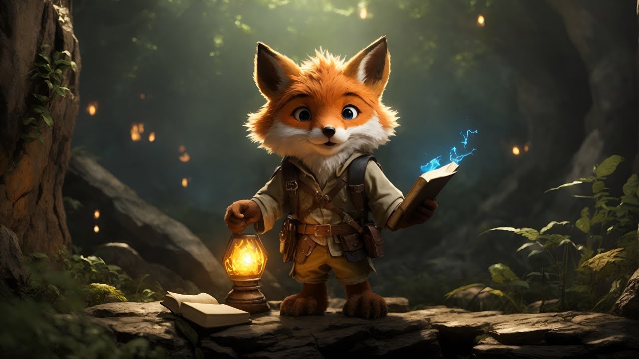 Logan's Enchanted Quest: A Fox's Tale of Courage and Magic