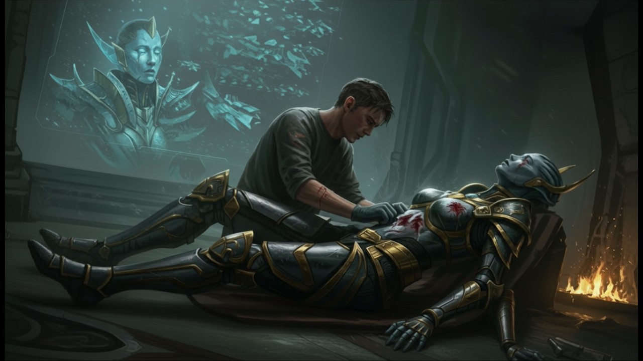 He Treated Her Wounds Like a Stranger—Unaware She Ruled the Galaxy
