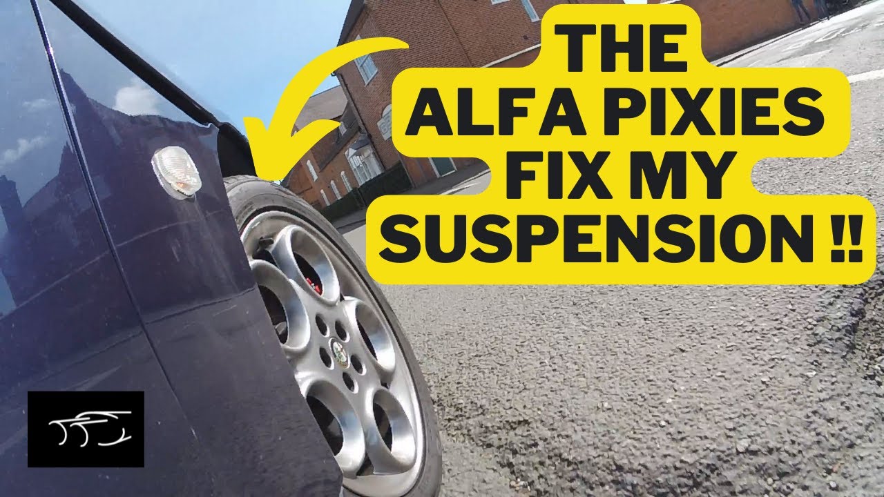 A fun video finally fixing my Alfa GTV suspension ..... I hope you enjoy. @Exhausted.