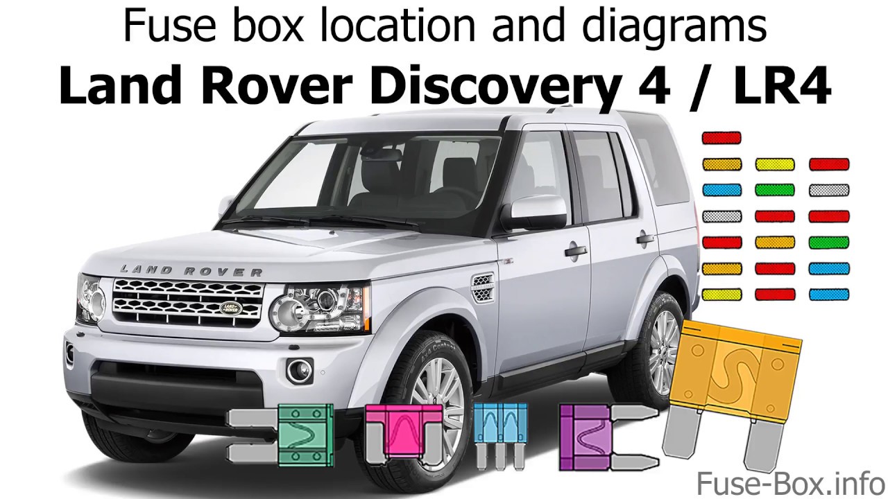 Fuse box location and diagrams: Land Rover Discovery 4 / LR4 (2009-2016)