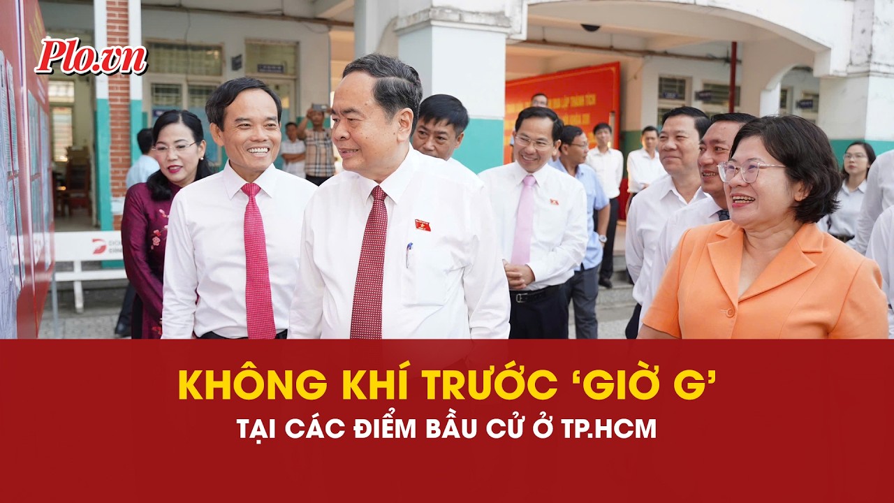 5 giờ sáng: Các điểm bầu cử sẵn sàng đón cử tri đến bỏ phiếu- PLO