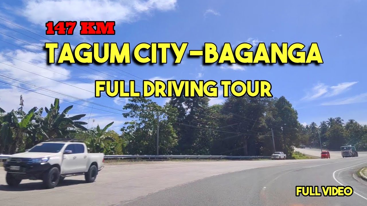 ROAD TOUR Tagum City To Baganga Davao Oriental and going san victor island Boat Terminal 2021