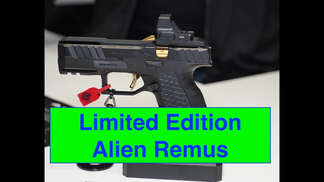 Redefining Concealed Carry Excellence - Alien Remus Pistol Limited