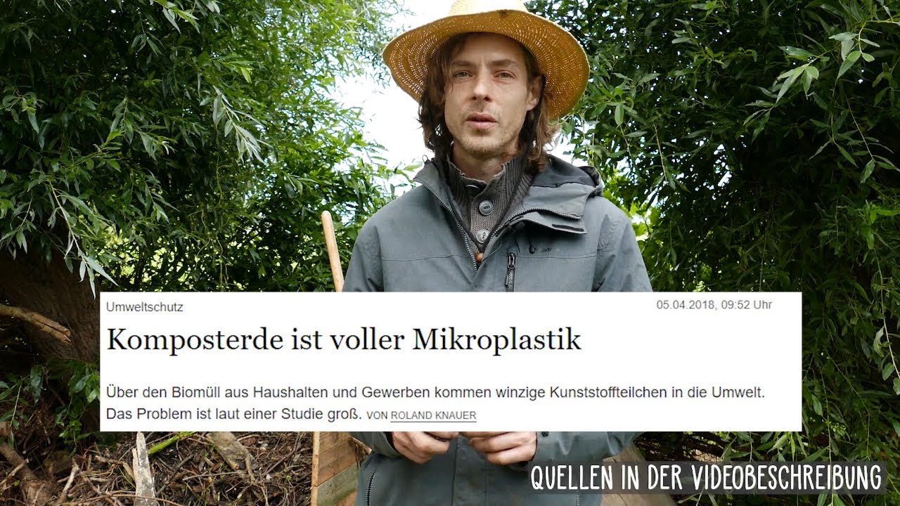 Plastik in Komposterde aus dem Baumarkt | #Komposterde #Garten #Gem&uuml;segarten