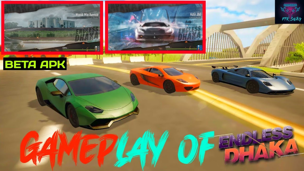 ENDLESS DHAKA GAMEPLAY | BANGLADESHI GAME ENDLESS DHAKA CLOSED BETA APK FULL REVIEW | FTR SWAG |
