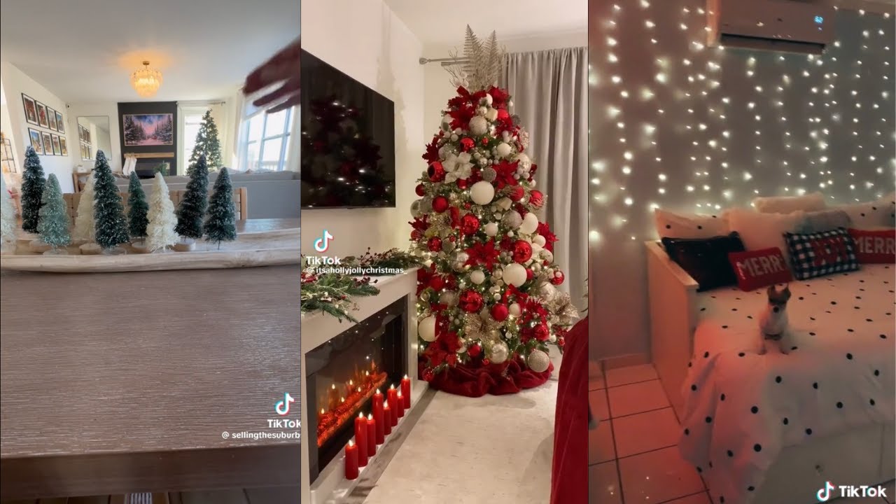 Decorating for Christmas🎄|| Tiktok Compilation❄️