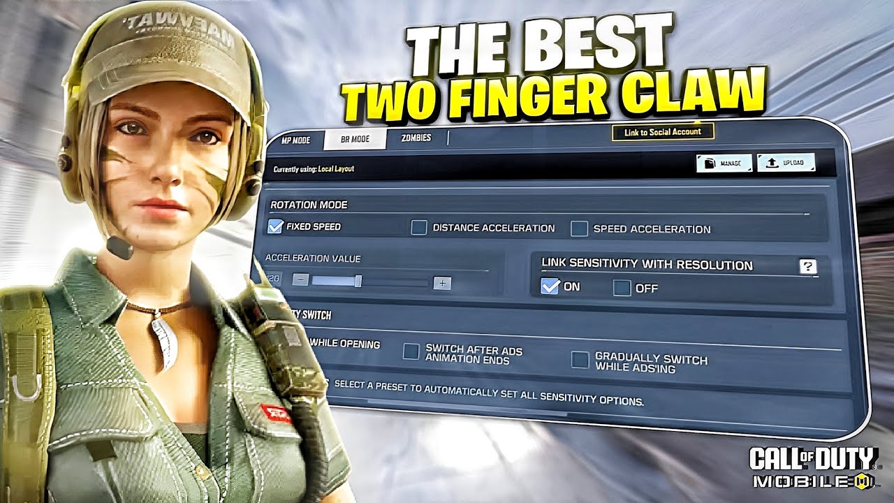 NEW* BEST 2 FINGERS GYRO SENSITIVITY AND ALL SETTINGS IN COD MOBILE🔥✅ | IPHONE 13PRO MAX