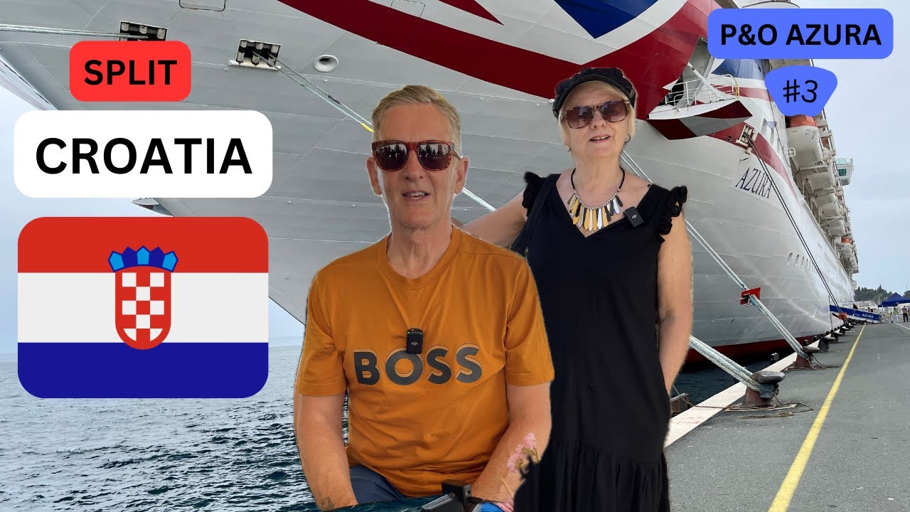 Видеоблог о круизе P&O Azura....#3 Сплит, Хорватия,