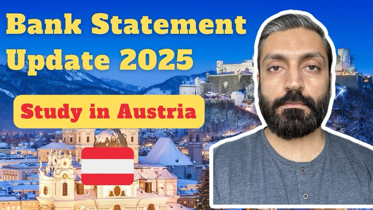 Austria Bank Statement Rules 2025 - Study in Austria 🇦🇹
