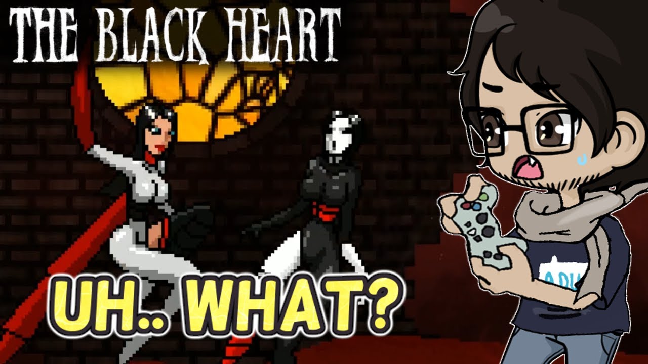 This HORROR GOTHIC Fighting Game Is Perverted! | The Black Heart Gameplay (Mabimpressions)