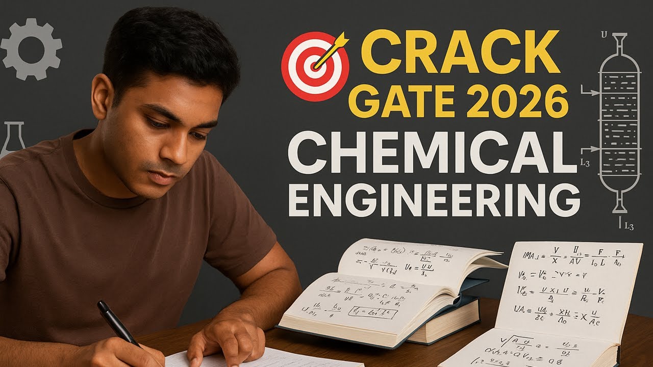 How to Crack GATE Chemical Engineering 🎯 | Strategy, Books & Tips #GATEChemical