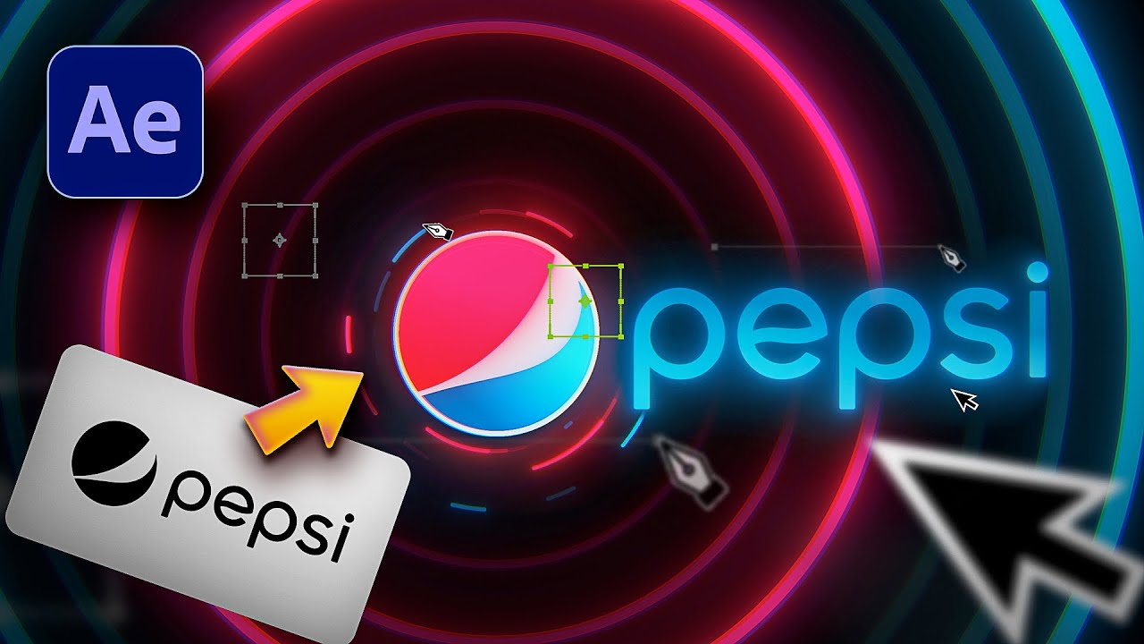 How to Create a Pepsi Logo Animation in After Effects! | Tutorial