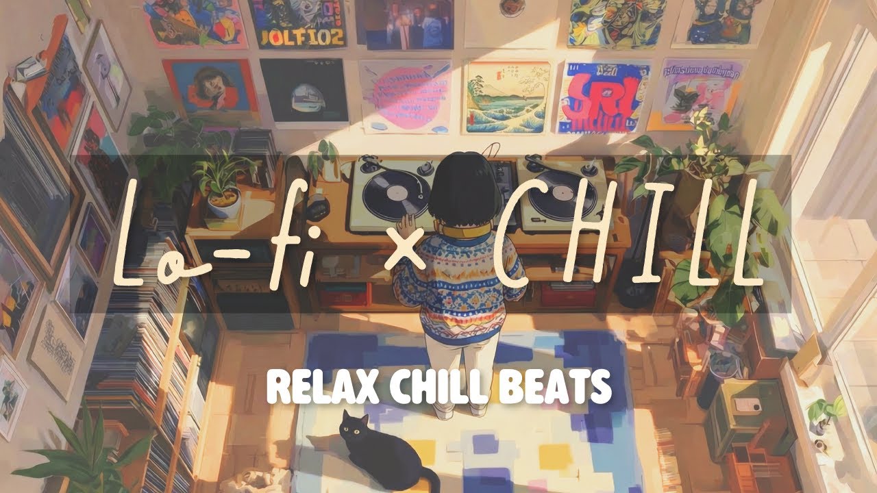 【1時間】レコードとゆっくり時間を過ごす🎵落ち着いて集中したい時のChill Mix｜作業・勉強用BGM
