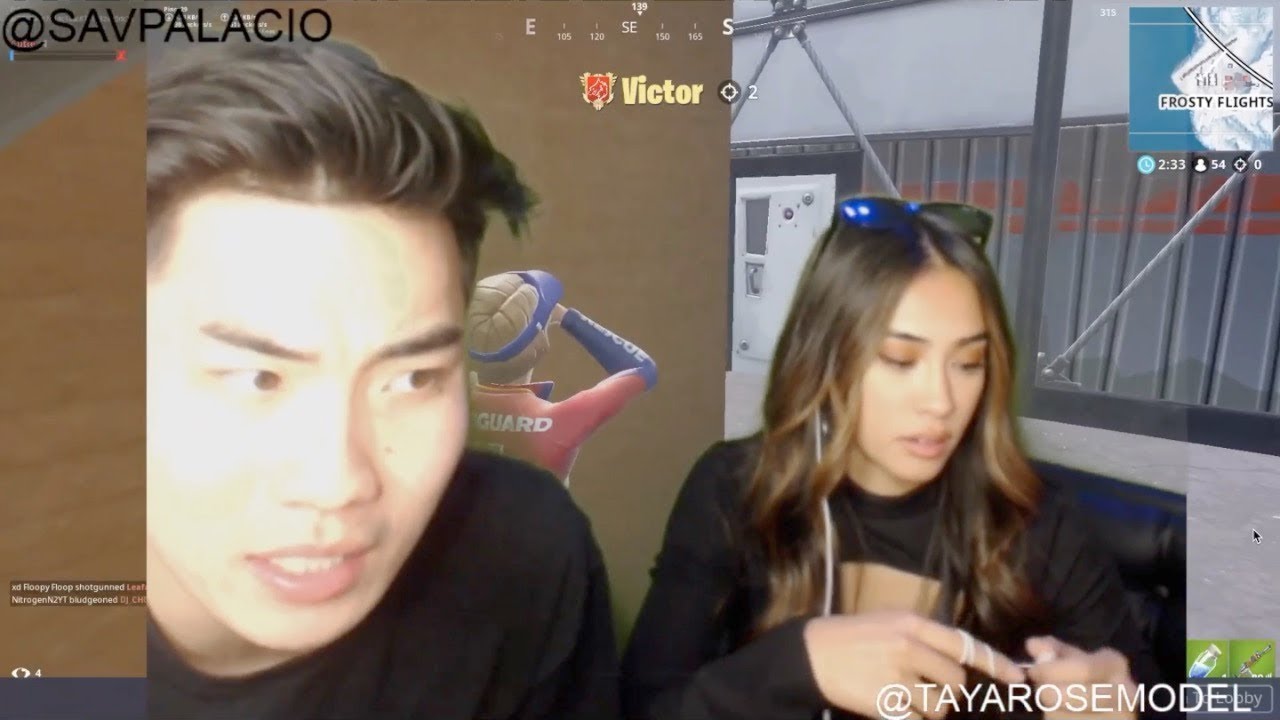 ricegum live streams with his girlfriend & it gets awkward...