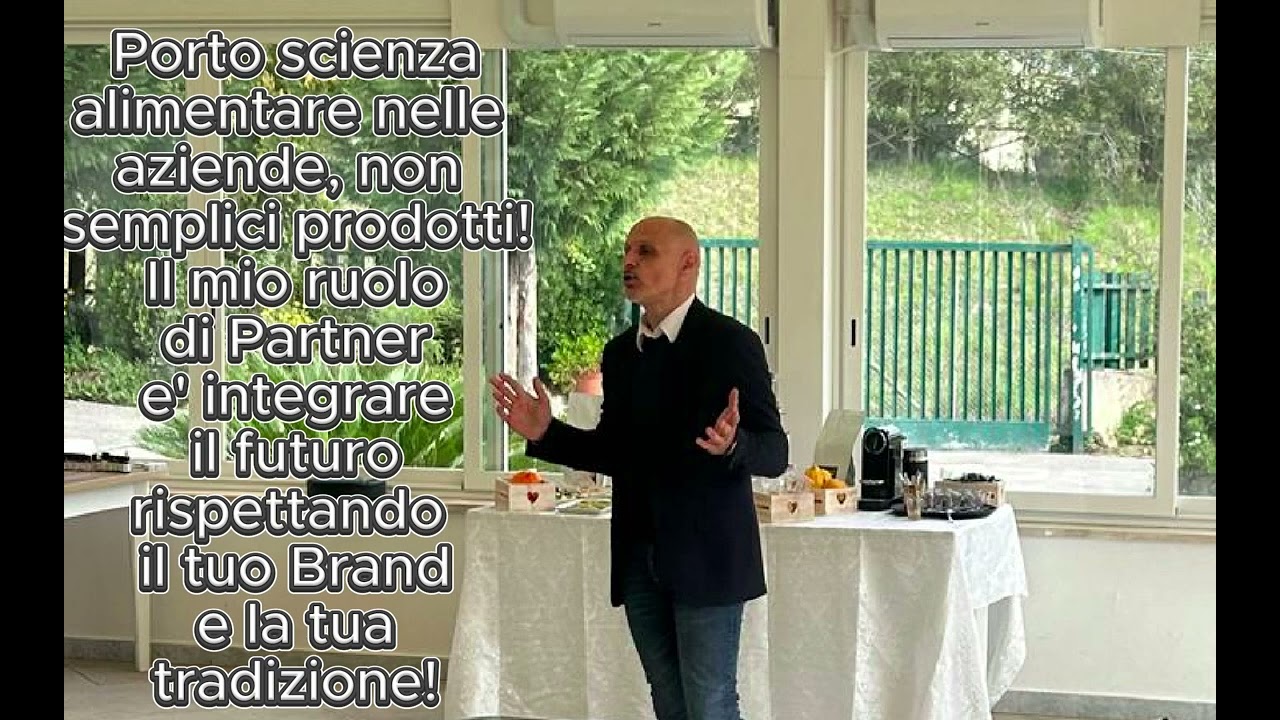 La scienza alimentare non è fatta solo di numeri e formule, ma di visione. 🧪
