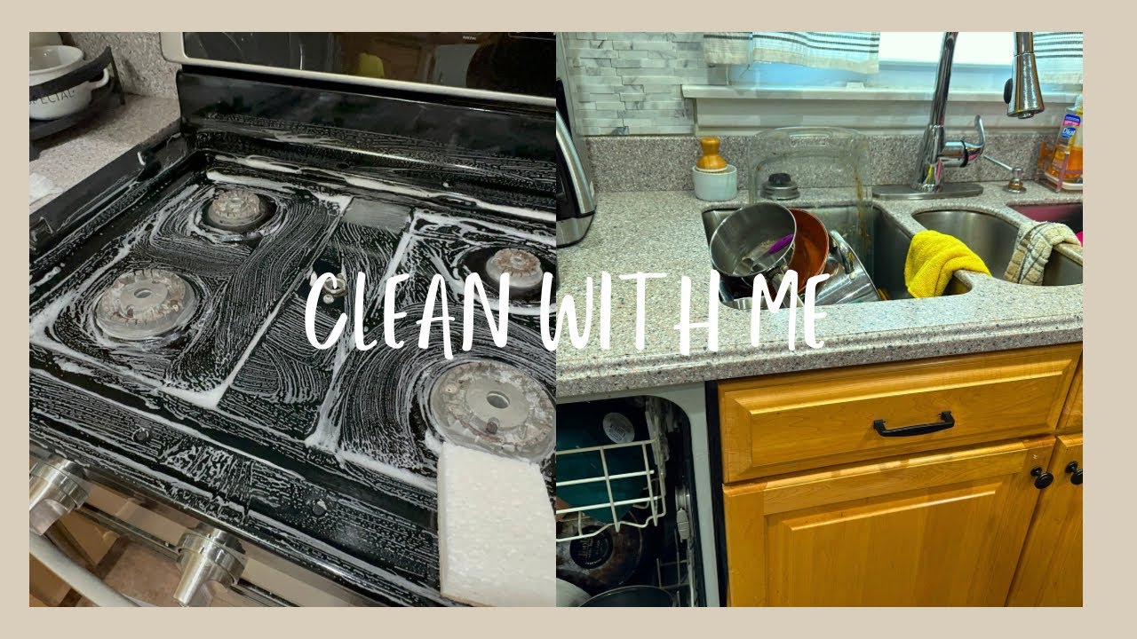 *NEW* NIGHT TIME CLEAN WITH ME || GET IT ALL DONE || AFTER WORK CLEANING MOTIVATION