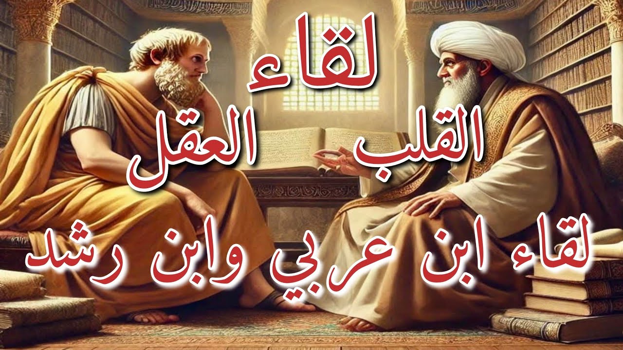لقاء القلب والعقل: لقاء الصوفي ابن عربي مع الفيلسوف ابن رشد
