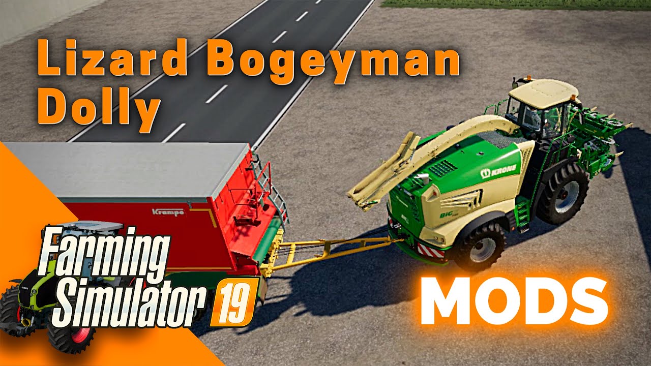 Lizard Bogeyman Dolly P/ Forrageiras | FARMING SIMULATOR 19 MODS