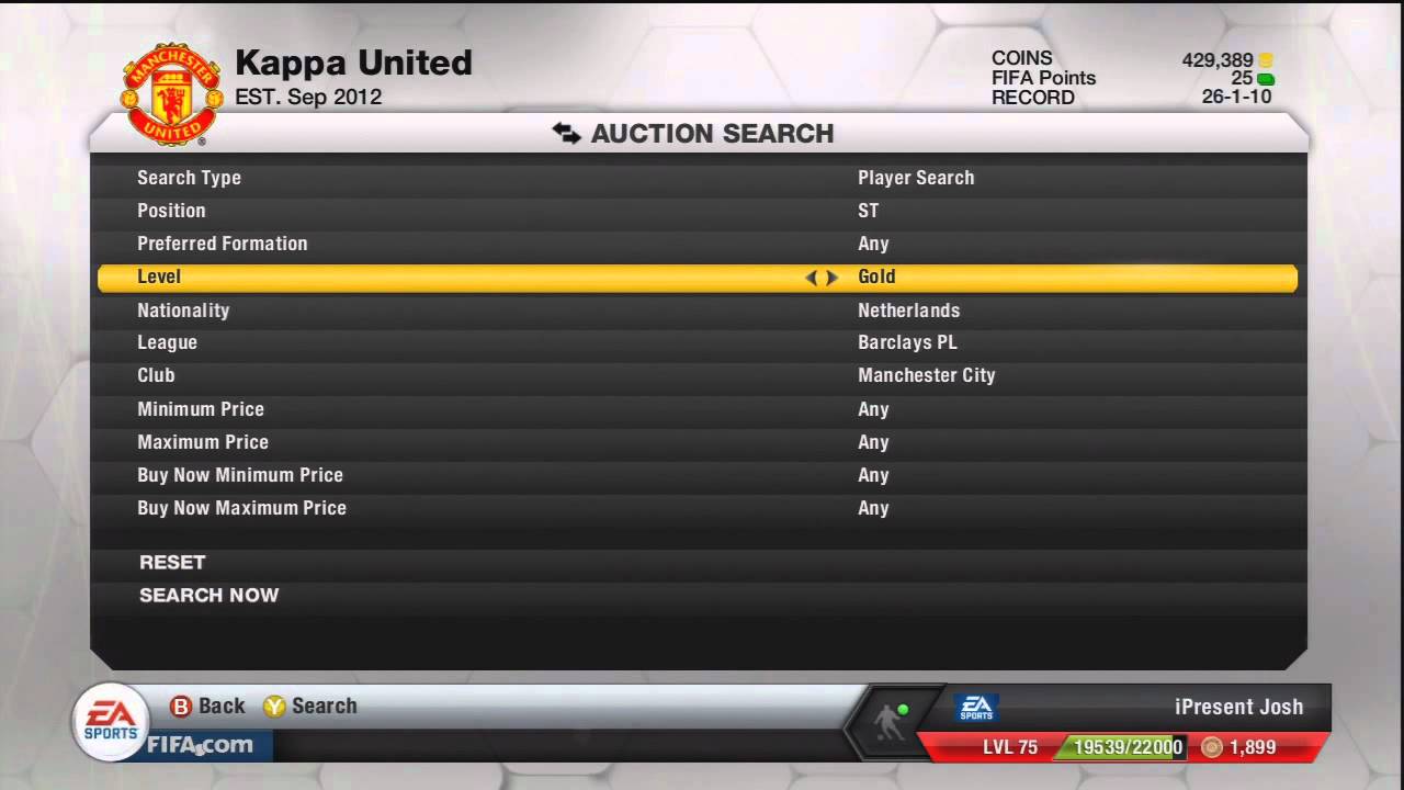 Fifa 13 Ultimate Team - Individual Player Trading Method