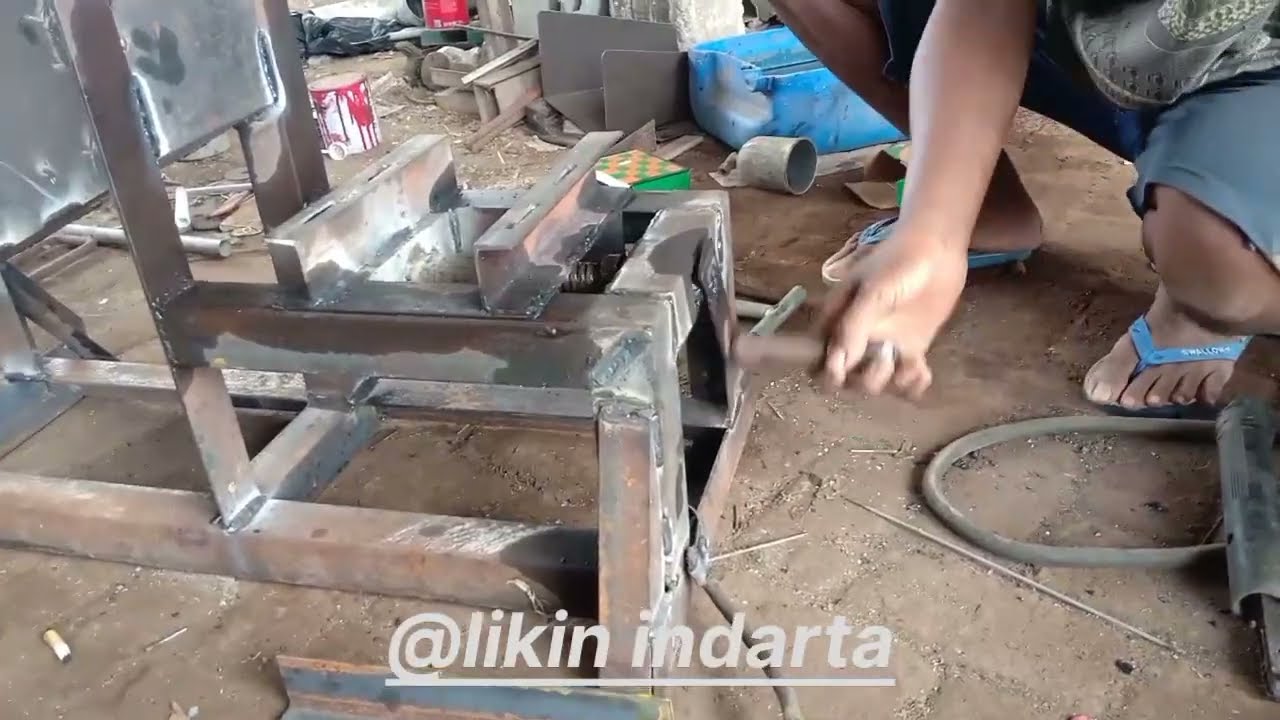 dudukan diesel maju mundur(mudah dan kuat) #inspirasi #kreatif