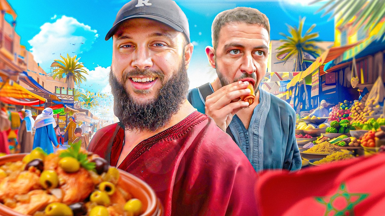 On EXPLORE la Street Food au Maroc ! (Souk El Had avec @YassEncore )